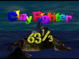 Clay Fighter 63 1-3 Title Screen
